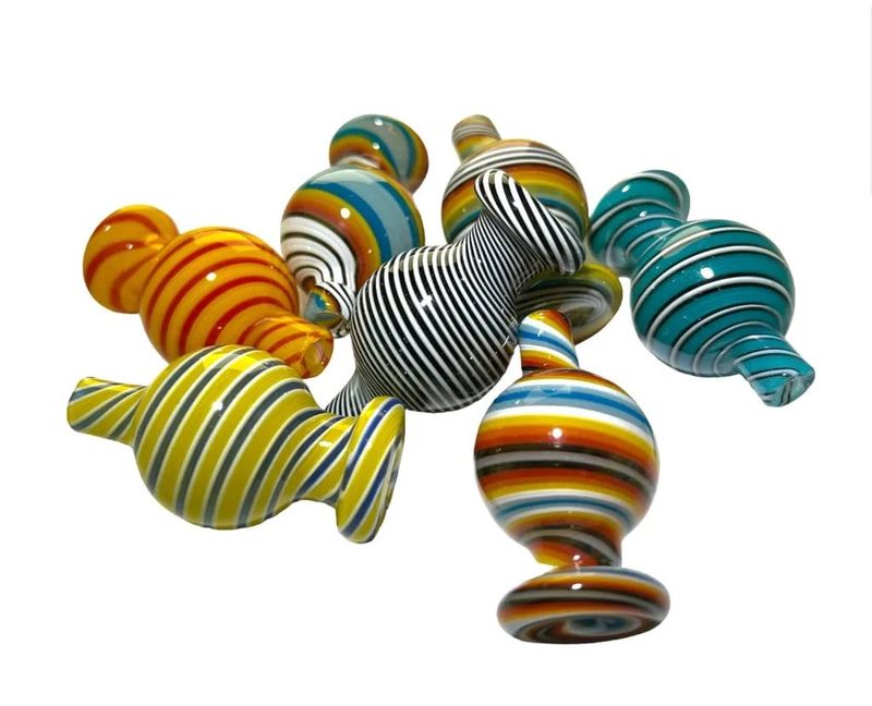 Assorted Striped Bubble | Carb Cap