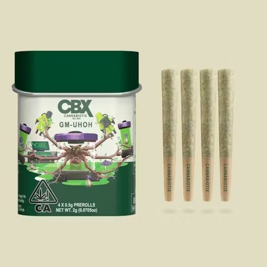 GM-UHOH | CBX Pre-Roll Pack [4pk][2g]