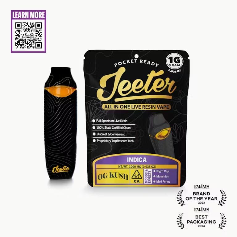 OG Kush | AIO Live Resin Vape [1g]
