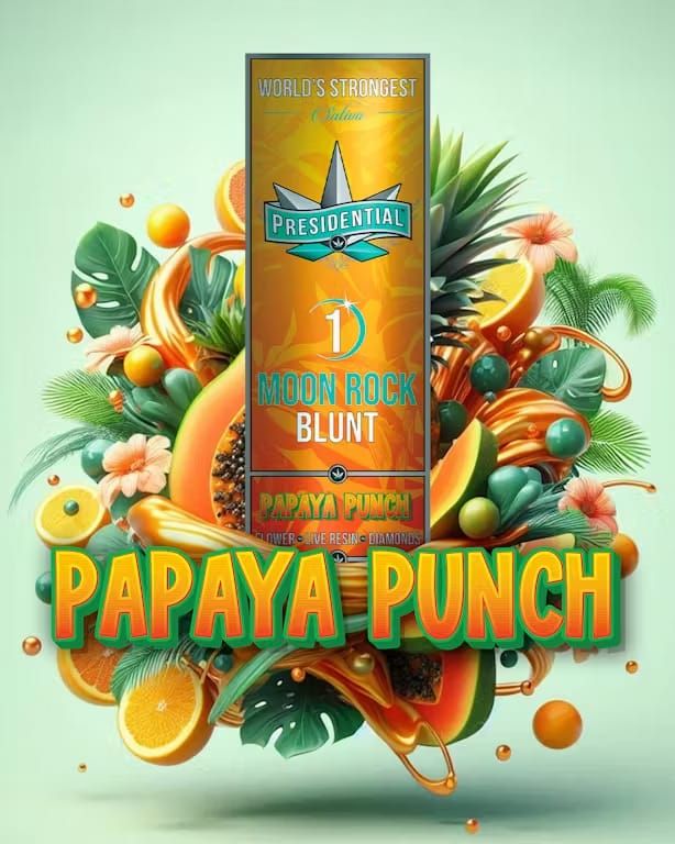 Papaya Punch | Moon Rock Blunt [1.5g]