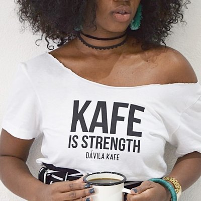 Kafe Fait la Force - English T-shirt for Women