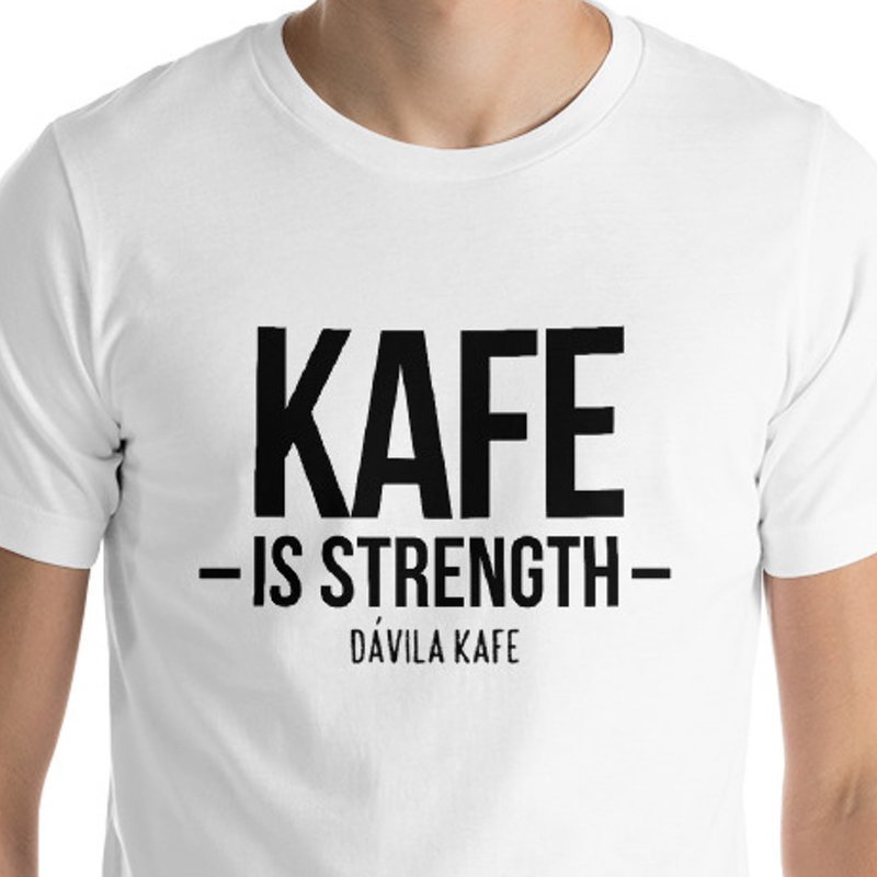 Kafe Fait la Force - English T-shirt for Men