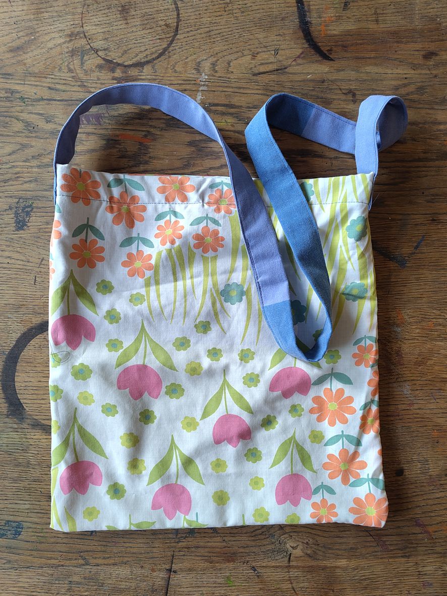 Tasche bunte Blumen