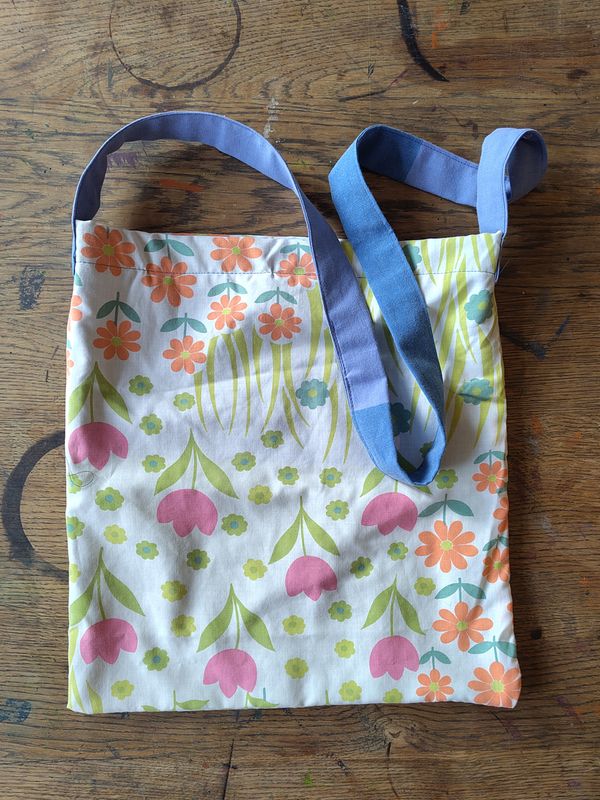 Tasche bunte Blumen