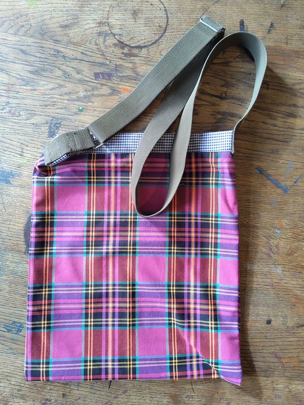 Tasche pinkkariert