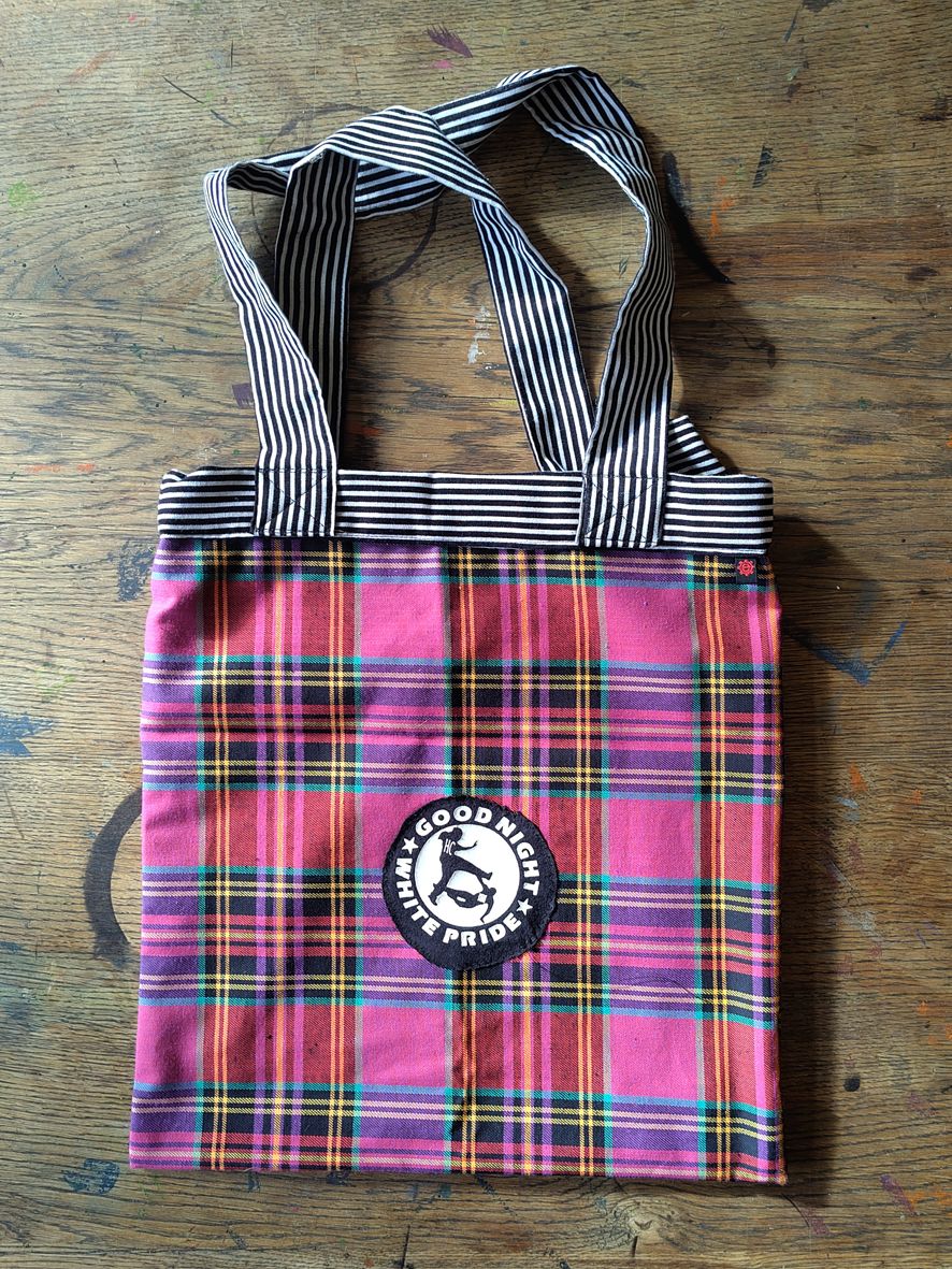 Tasche pikkariert und GoodNightWhitePride Tasche pikkariert und GoodNightWhitePride