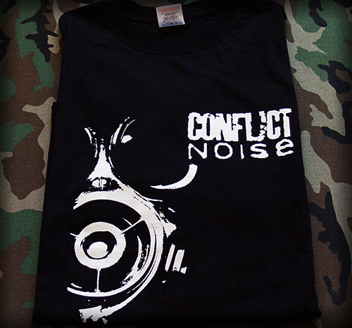 Camiseta Conflict Noise - &quot;Hondamendi Nuklearra&quot; (chico)