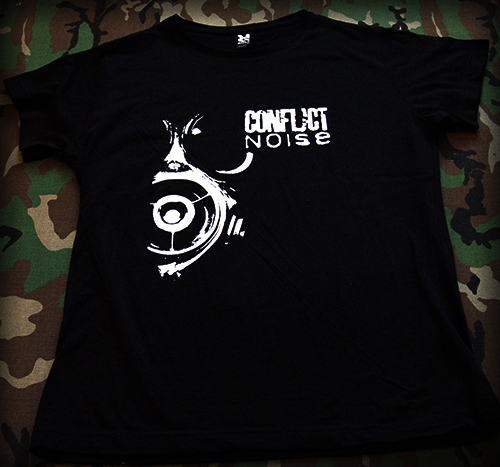 Camiseta Conflict Noise - &quot;Hondamendi Nuklearra&quot; (chica)