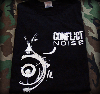 Camiseta Conflict Noise - &quot;Hondamendi Nuklearra&quot; (chico)