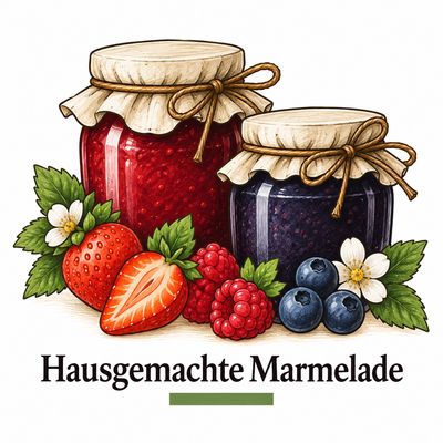 Hausgemachte Konfitüre