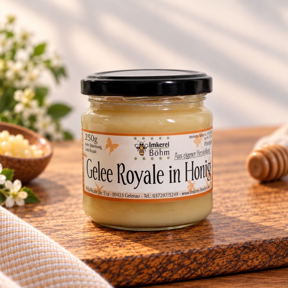 Gelee Royale in Honig, 250g
