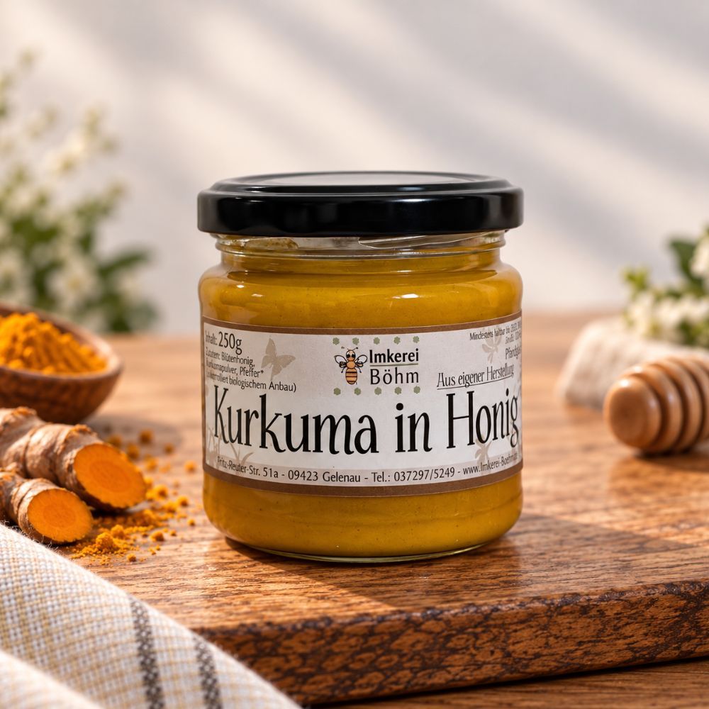 Kurkuma in Honig, 250g