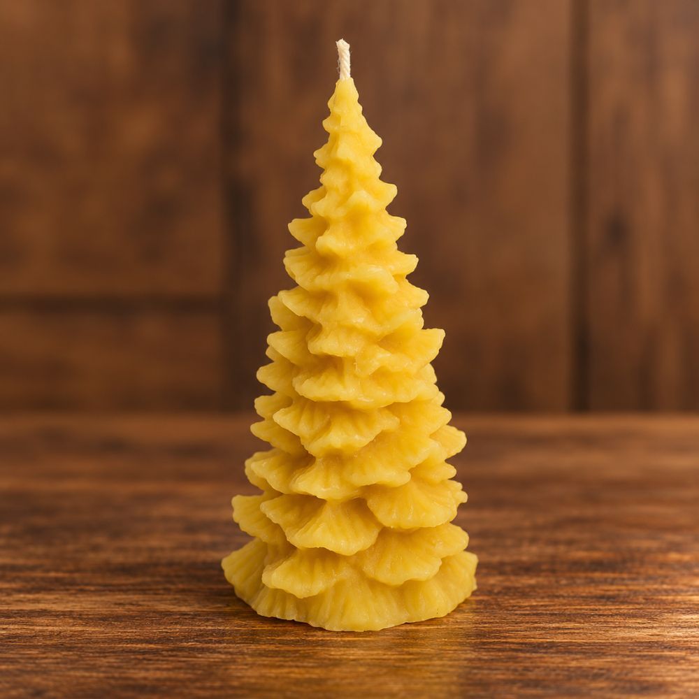 Kleine Tanne aus 100% Bienenwachs