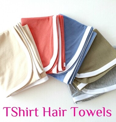TShirt Hair Towels