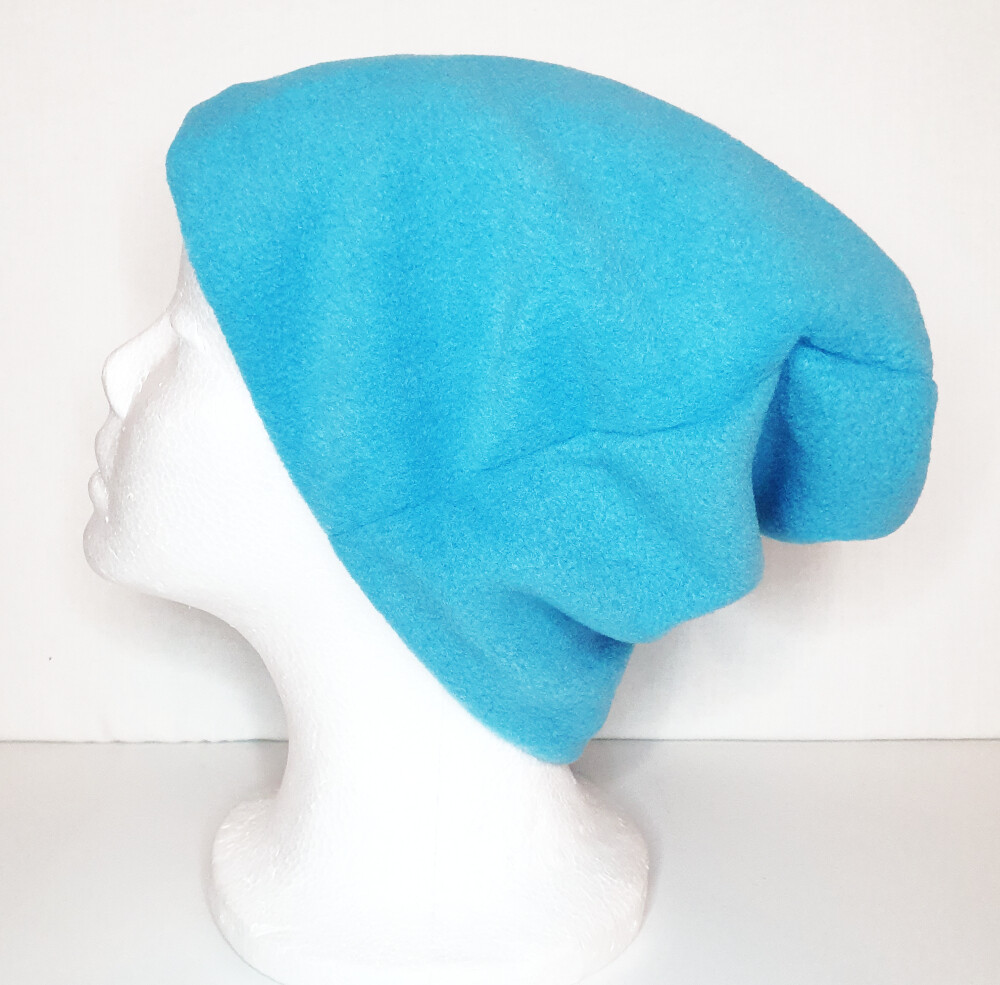 SnowCap - Aqua Polar Fleece - Large