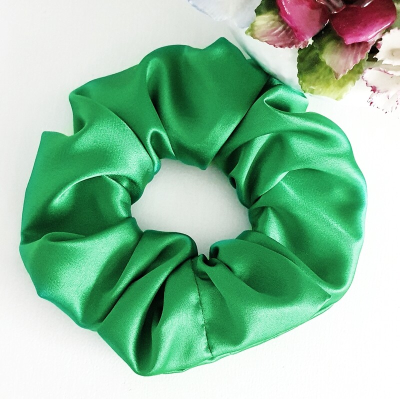 Scrunchie - Regular - Emerald Green
