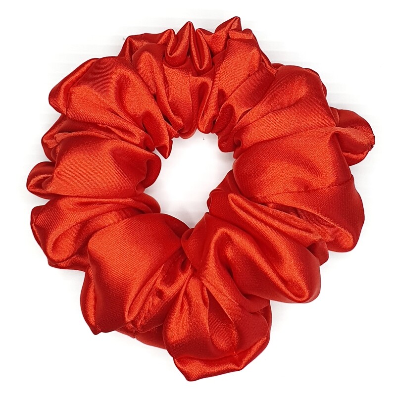 Scrunchie - Regular - Ruby red