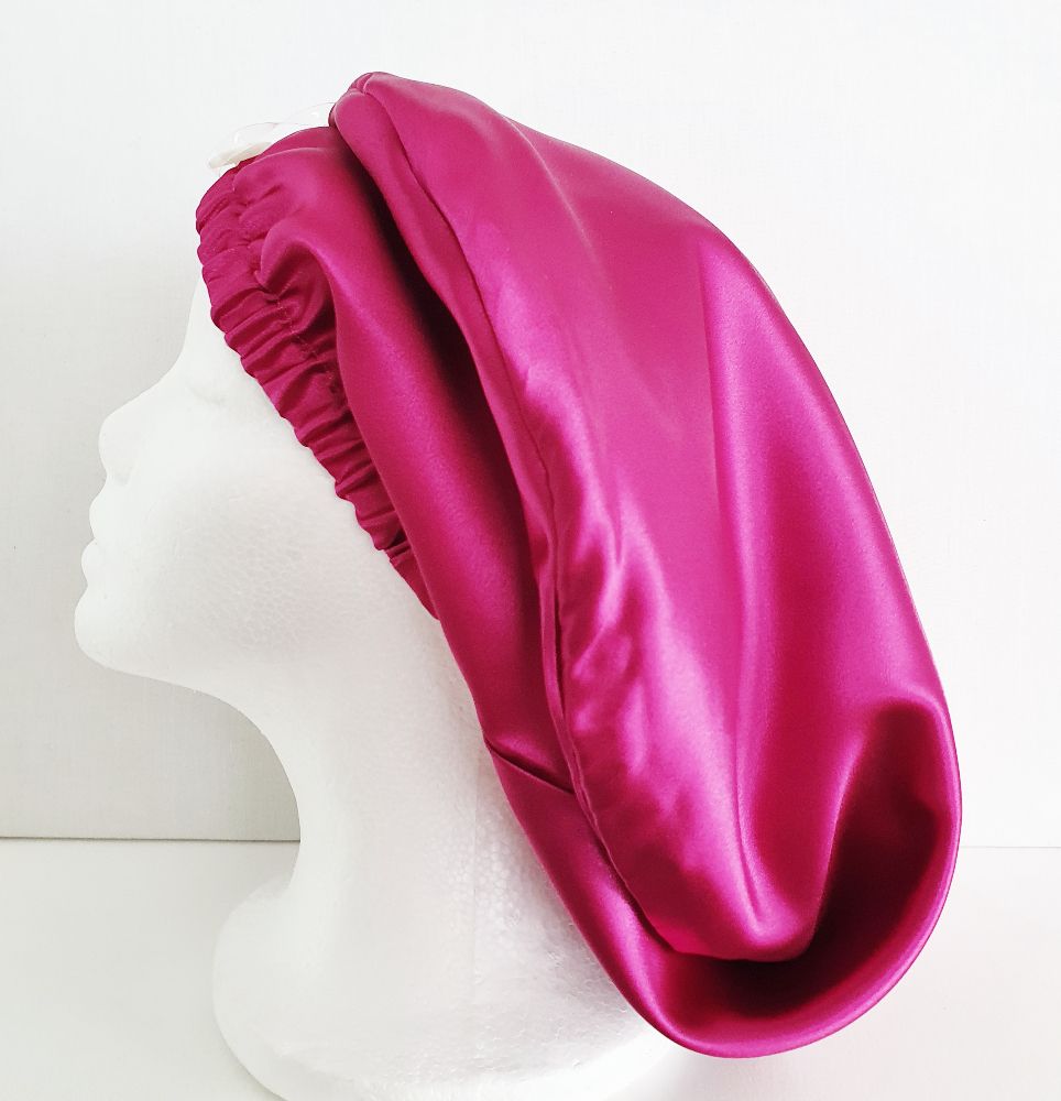 NightCap for long hair - Pink/Royal