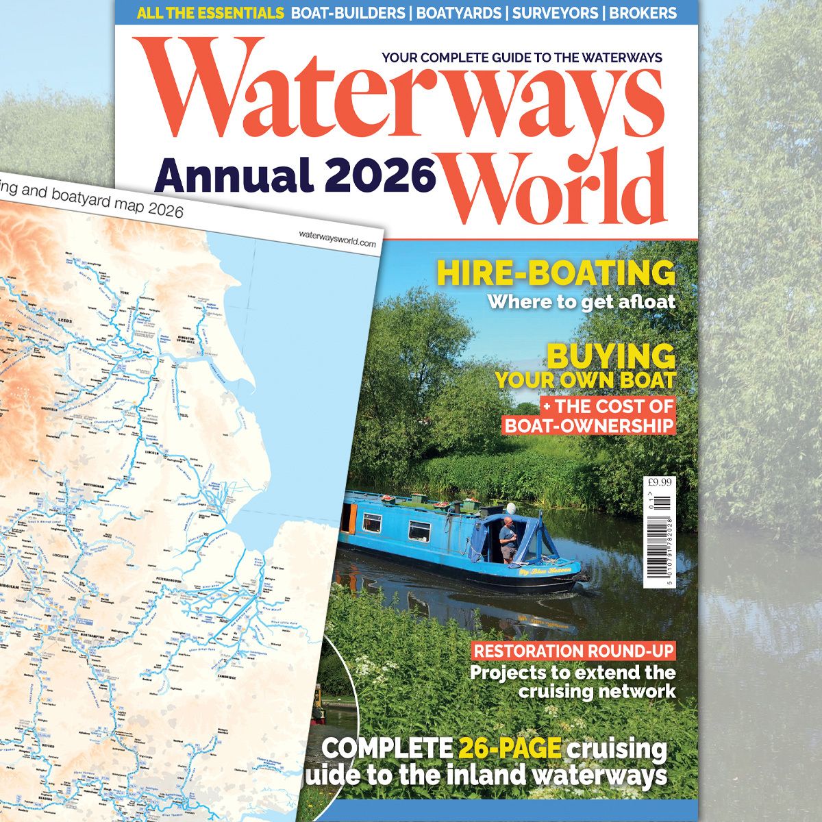 Waterways World Annual 2026 and Map