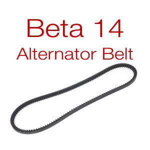 Beta 14 v-belt for 40 amp alternator
