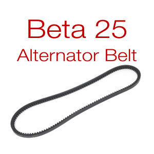 Beta 25 Belt, v-belt or multi-groove
