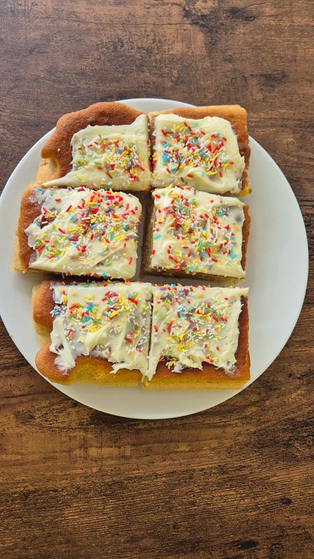 Madeira Sprinkle Cake