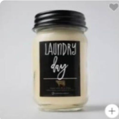 Farmhouse Mason Jar 13oz - Laundry Day Candle