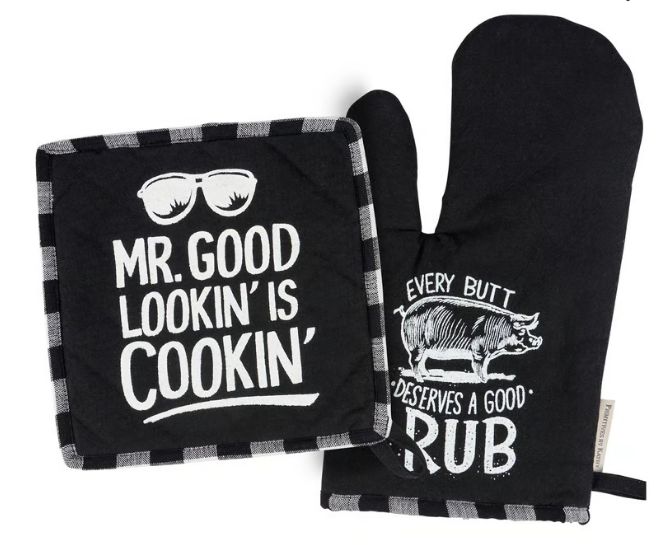 Deserves A Good Rub Kitchen Set