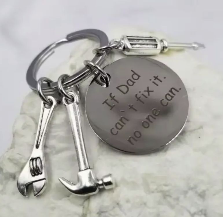 If Dad Can't Fix It No One Can Keychain - Father's Day