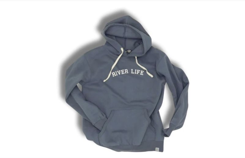 Hoodie 9oz- Deep Water- River