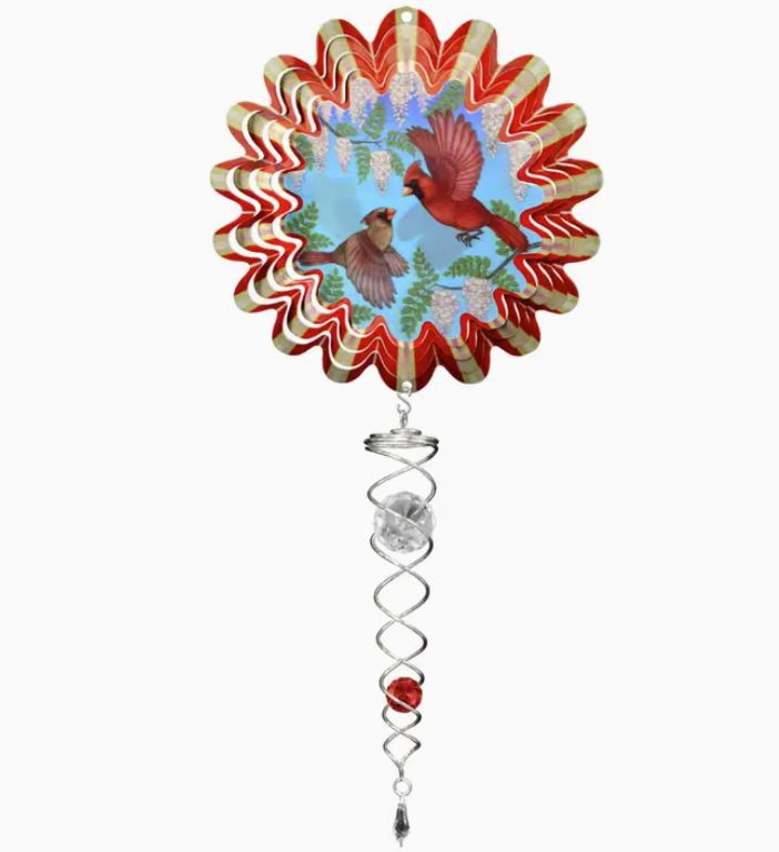 Animated Cardinals - Mini Set Wind Spinner