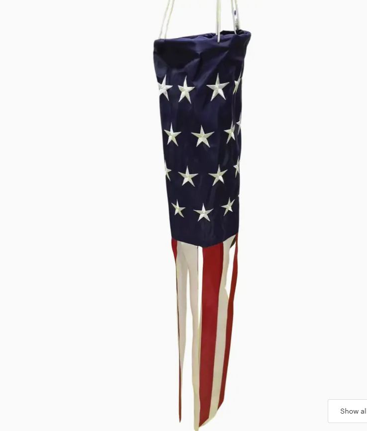 American Flag Windsock