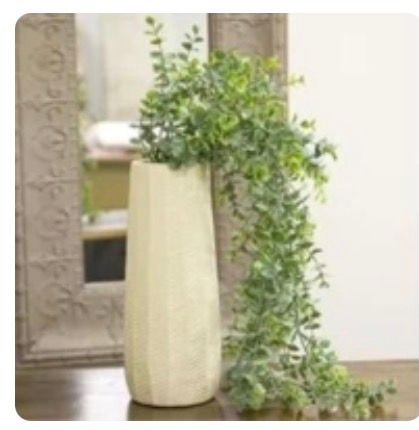 Dusty Mini Eucalyptus Hanging Bush