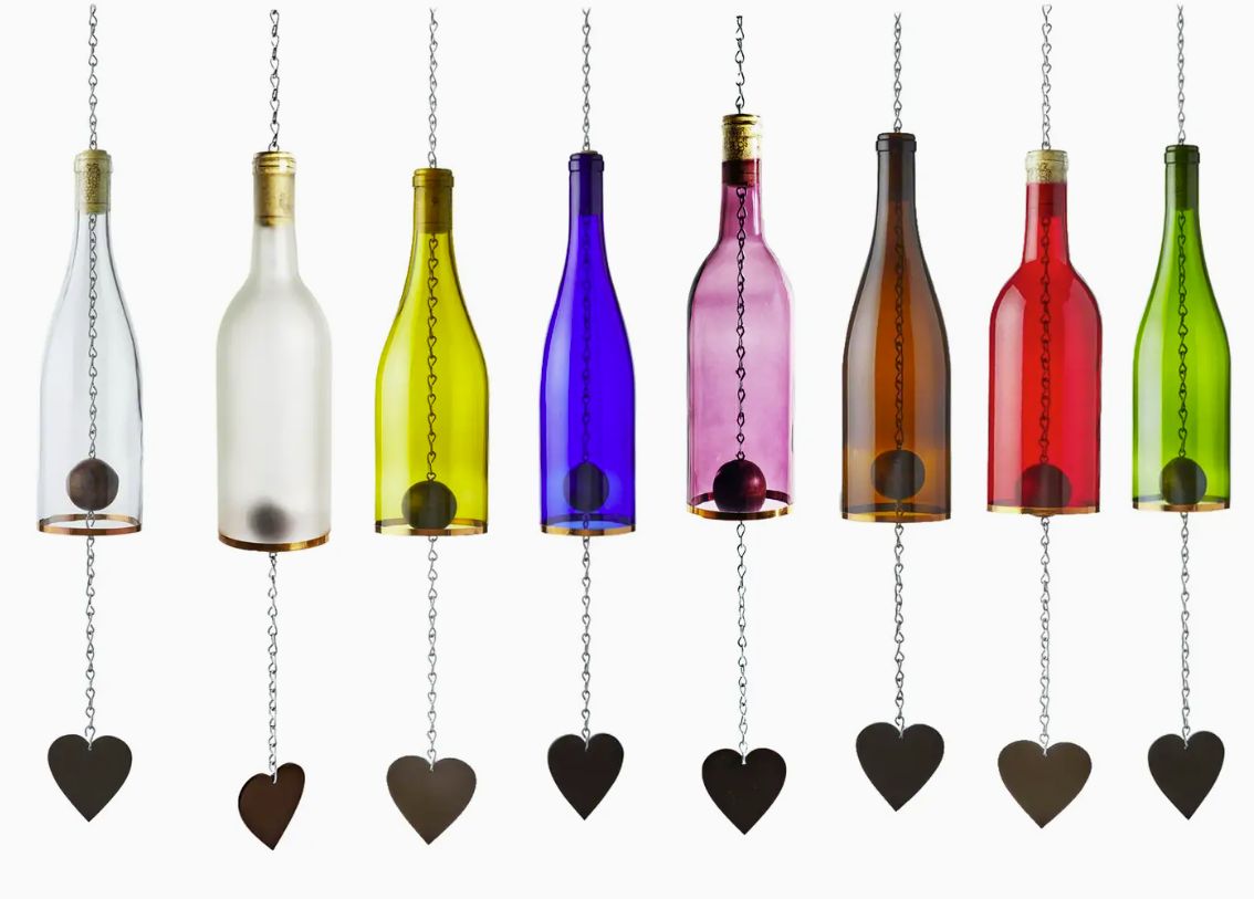 Wind Chimes, Color: Cobalt Blue