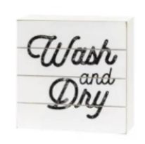 Wash and Dry Wooden