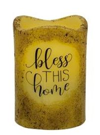 Bless this Home Timer Pillar