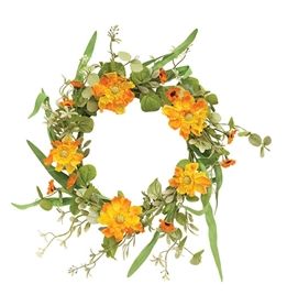 Dawn Chrysanthemum &amp; Daisy Candle Ring