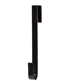 Bronze &amp; Black Finish Metal Door Hanger