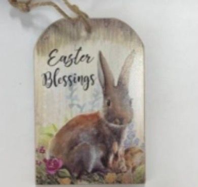 Easter Blessing Tag