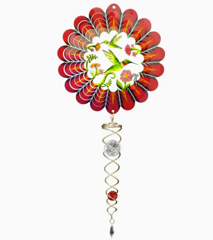 3D Hummingbird - Mini Set Wind Spinner