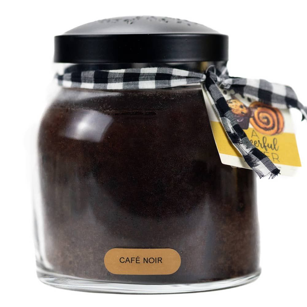 Cafe Noir – 34oz Strong Scented Long Burning Gift Candle