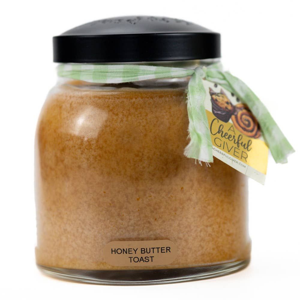 Honey Butter Toast – 34oz Strong Scented  Gift Candle