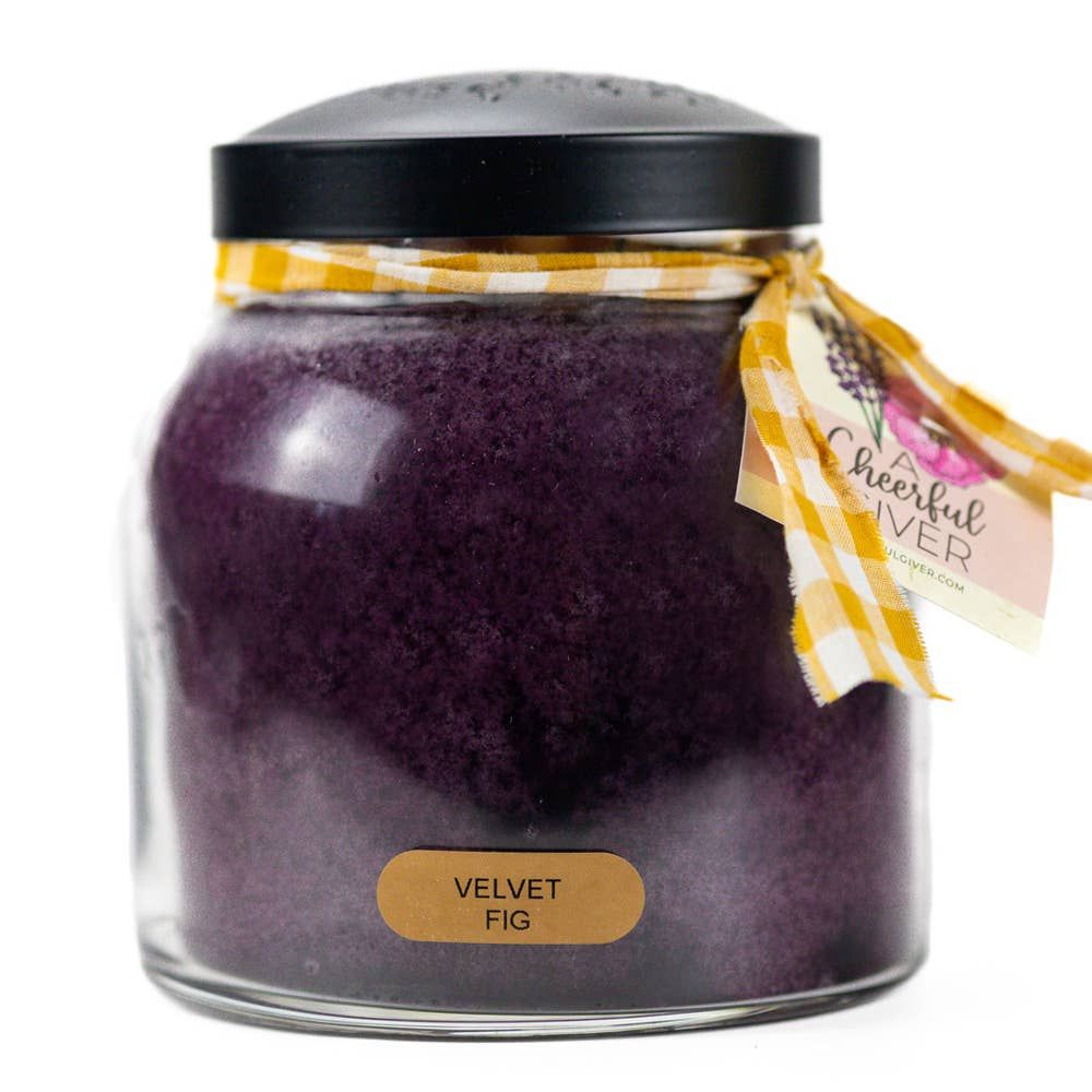 Velvet Fig – 34oz Strong Scented  Gift Candle