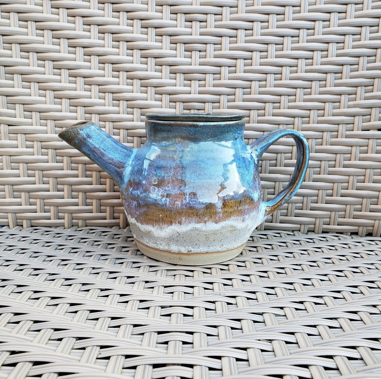 Norse Blue And Sea Salt Teapot