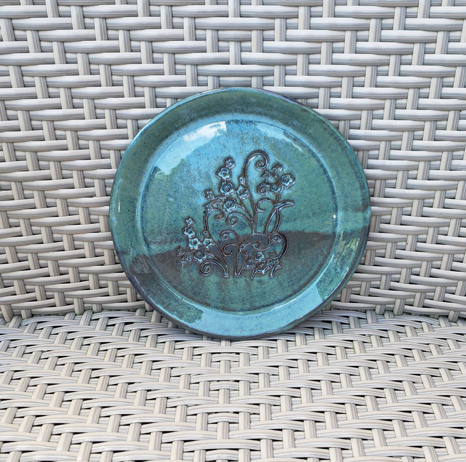 Stoned Denim Block Print Plate