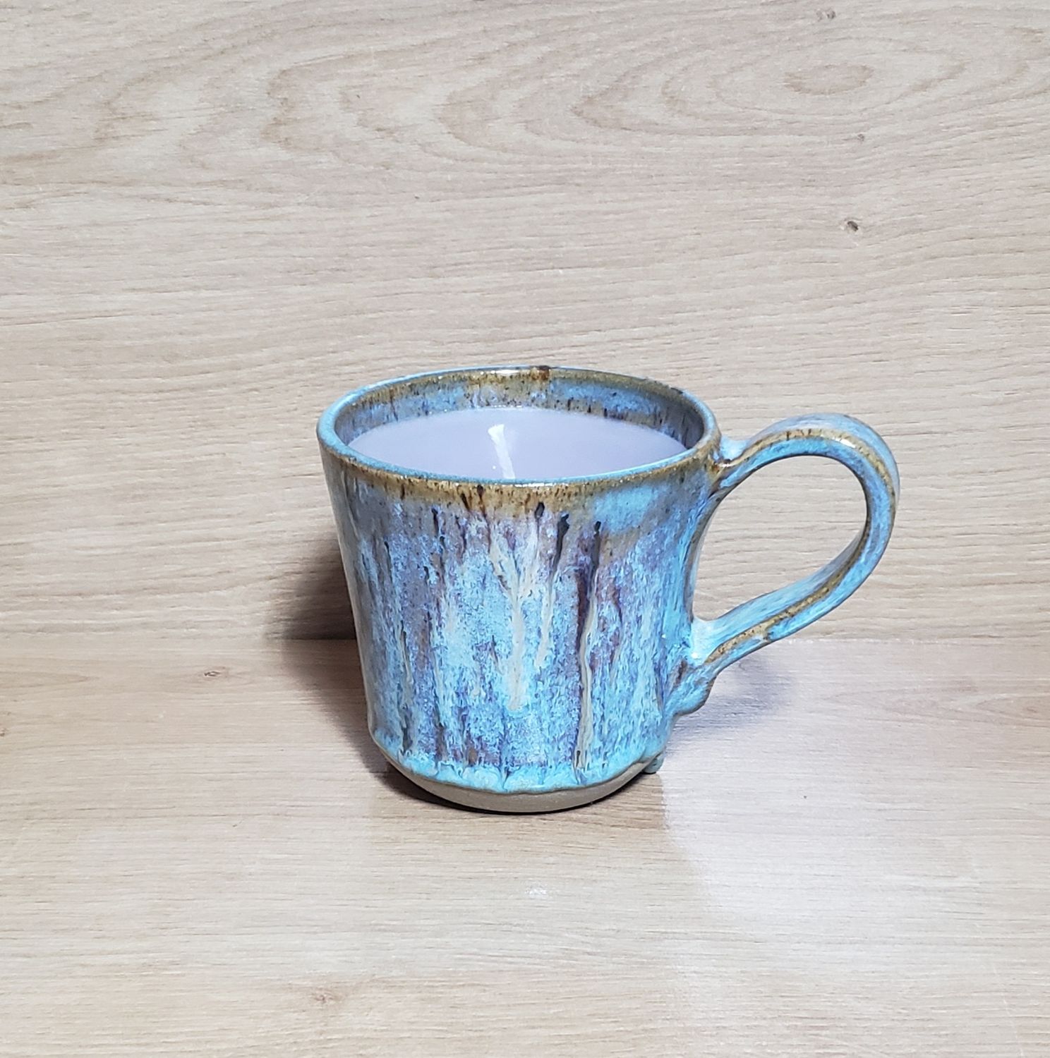 Winterwood And Norse Blue Mug Candle 1
