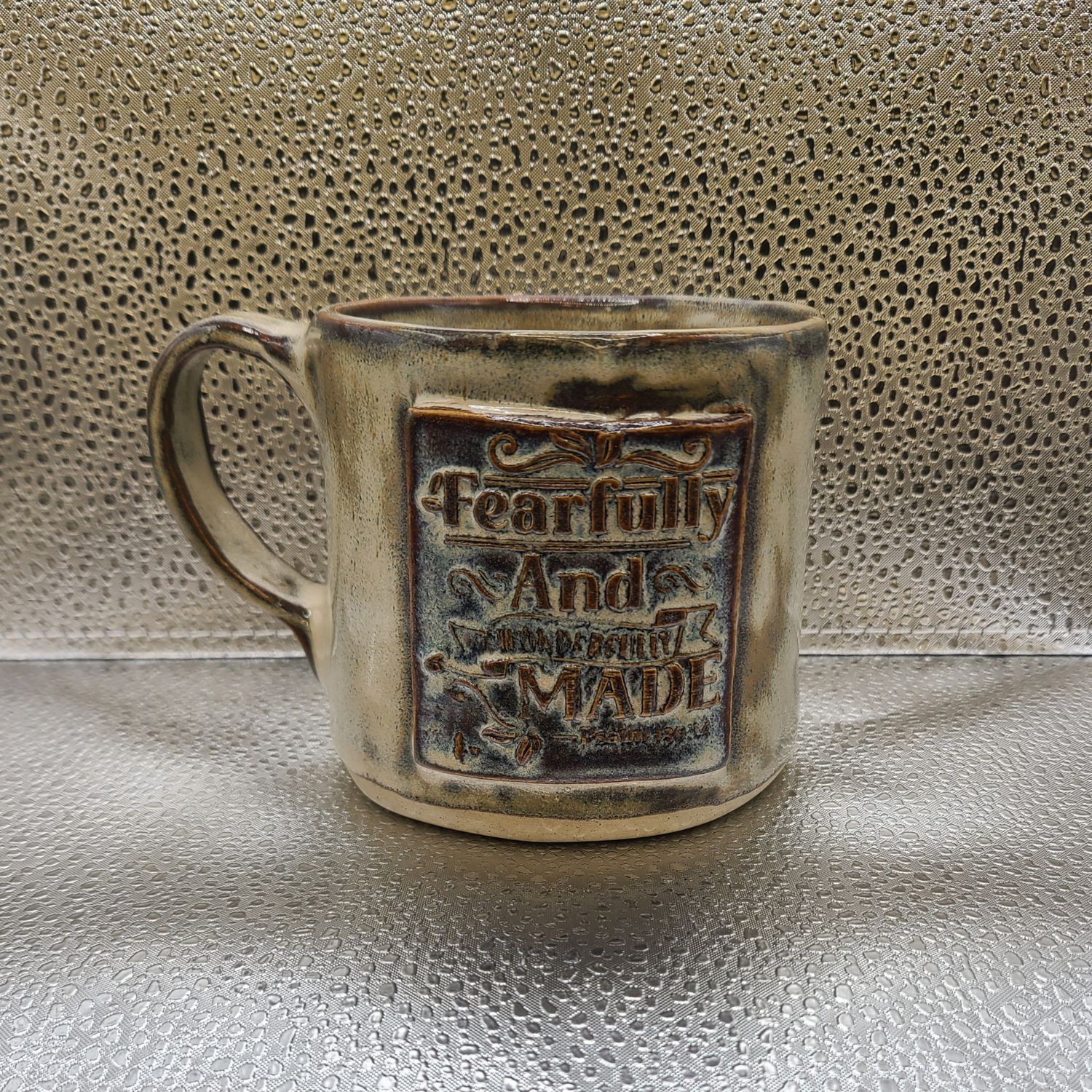 Birch Scripture Mug Fearfully...