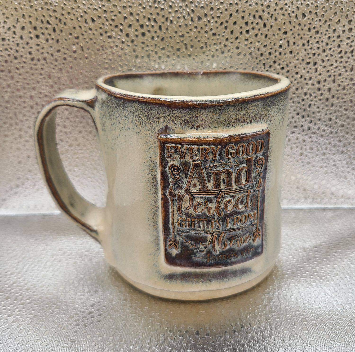Birch Scripture Mug Every Good and Perfect Gift...