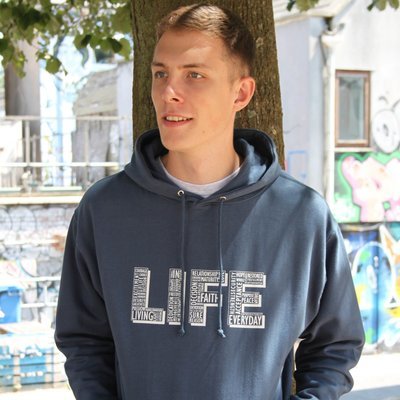 LIFE Hoodie Air Force Blue Unisex