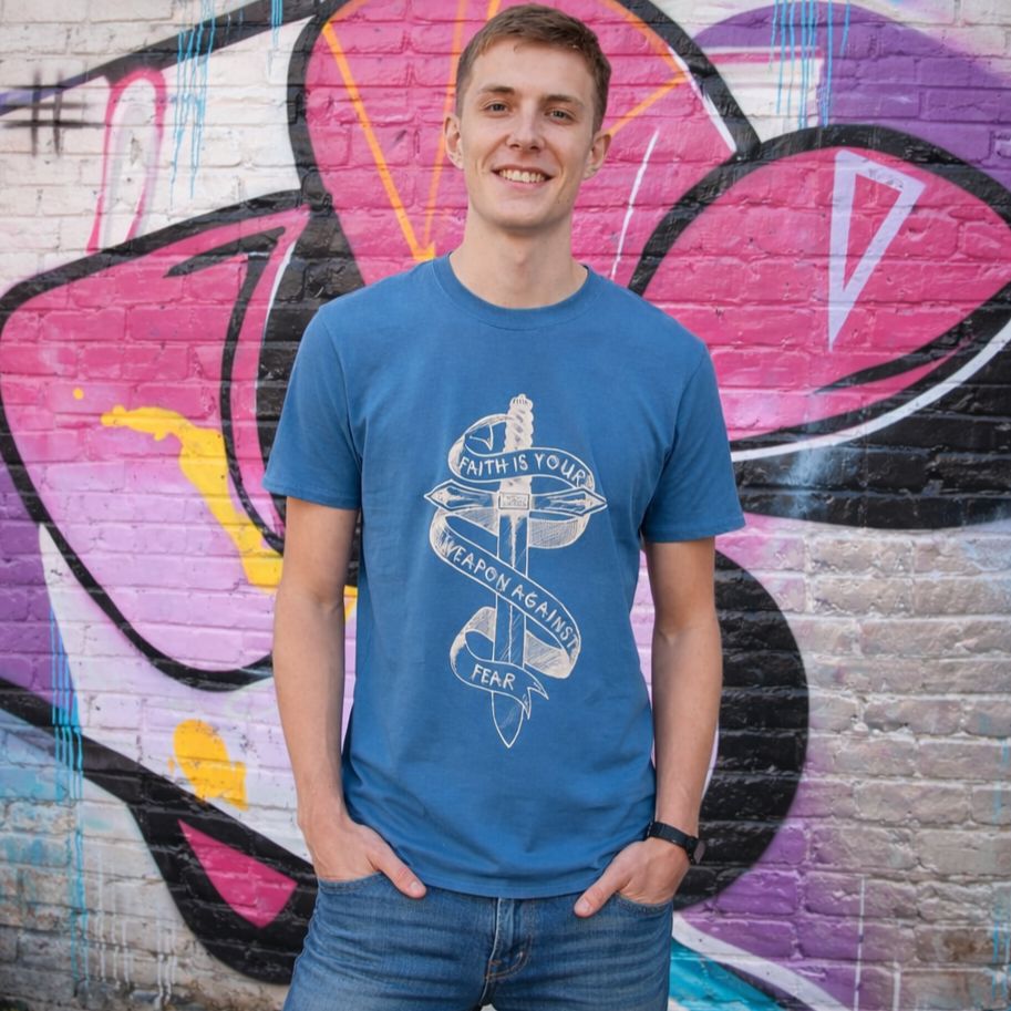 Faith Is Your Weapon Against Fear Unisex T Shirt